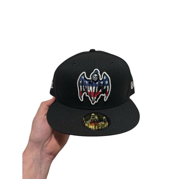Warren Lotas 2024 Stars and Stripes Reaper New Era Hat July 4th USA